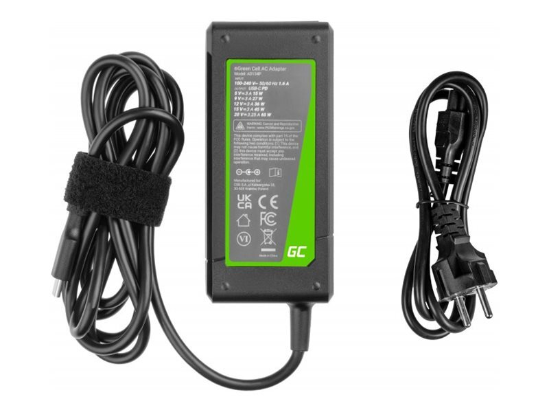 Green Cell AD134P Computer portatile Interno 100 240 V 50/60 Hz 65 W 5 AD134P