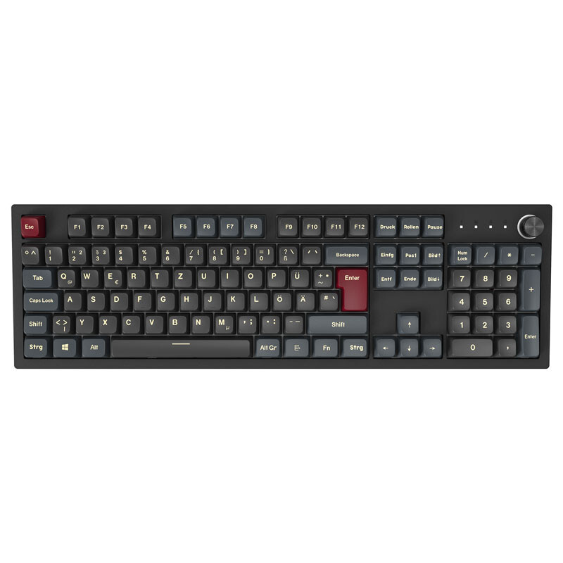 MONTECH MKey Darkness Gaming Tastatur GateronG Pro 2.0 MK105DY ISO GE