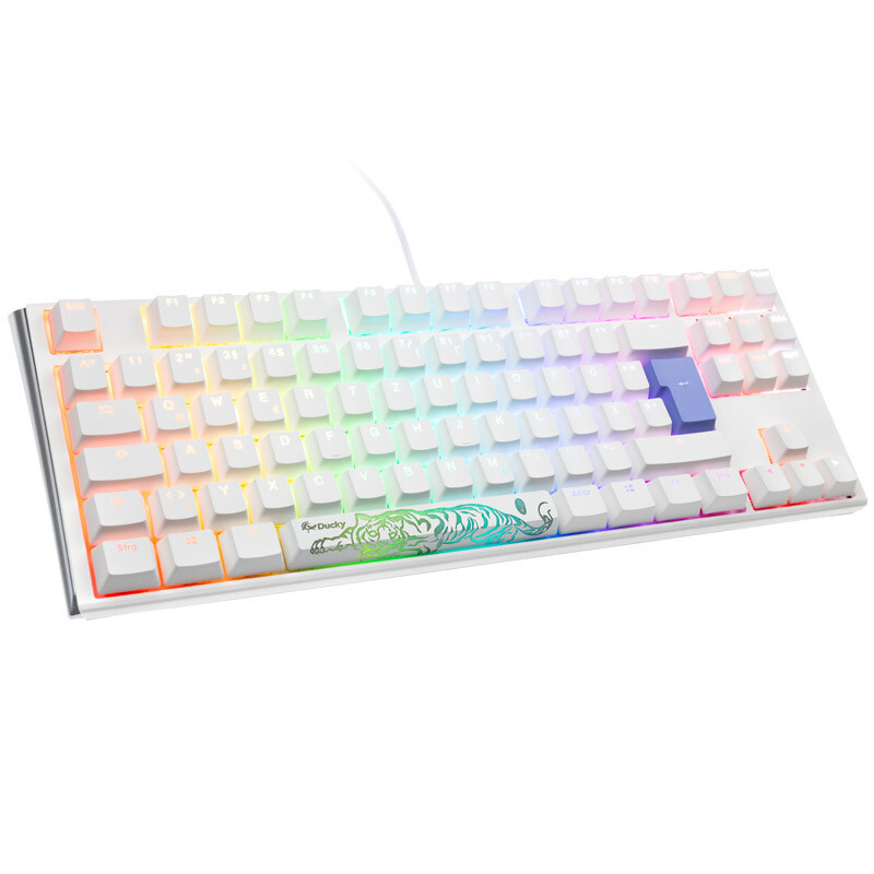 Ducky One 3 Classic Pure White TKL Gaming Tastatur DKON2187ST-WDEPDPWWWSC1
