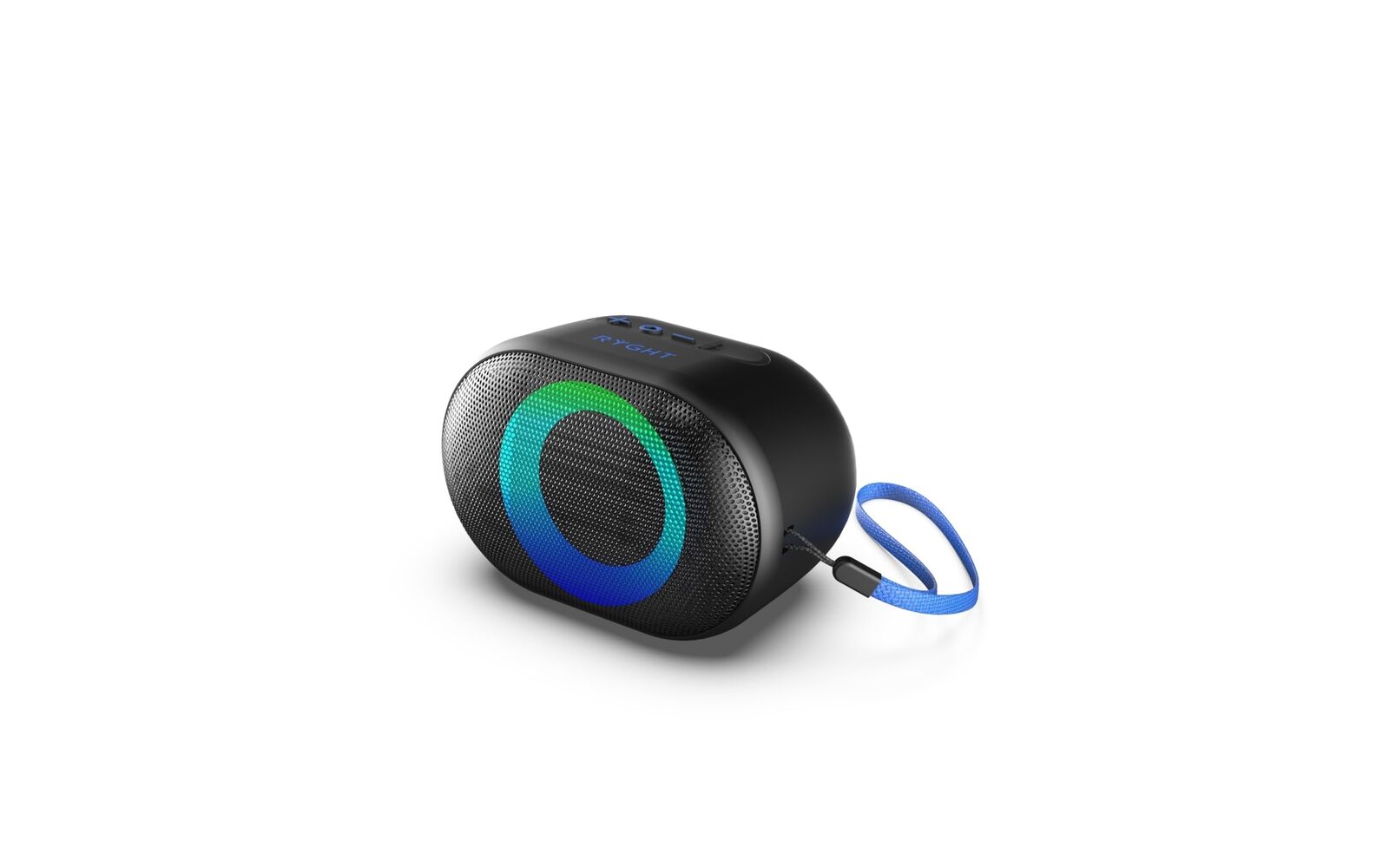 Ryght Enceinte nomade Bluetooth Toogo S Led (Nero) (e3c)