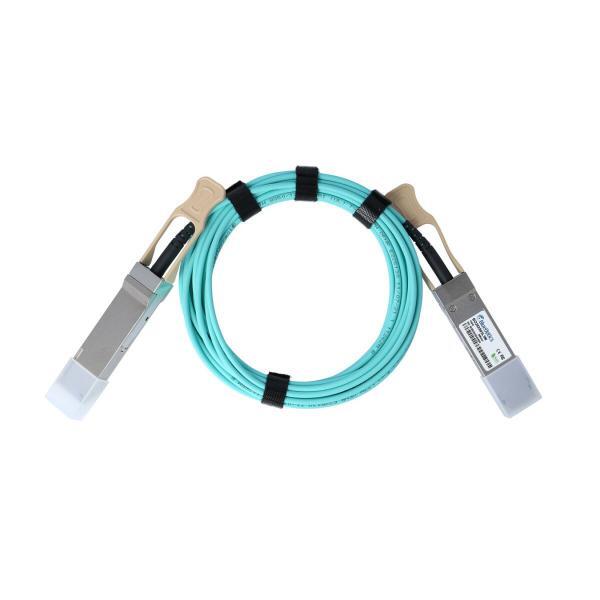 BlueOptics QSFP28-100G-AOC-5M-BO cavo InfiniBand Colore menta