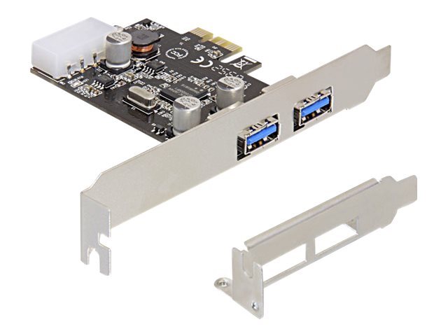 Delock 2x USB 3.0 PCI Express card PCIe USB 3.2 Gen 1 (3.1 Gen 1) 89243