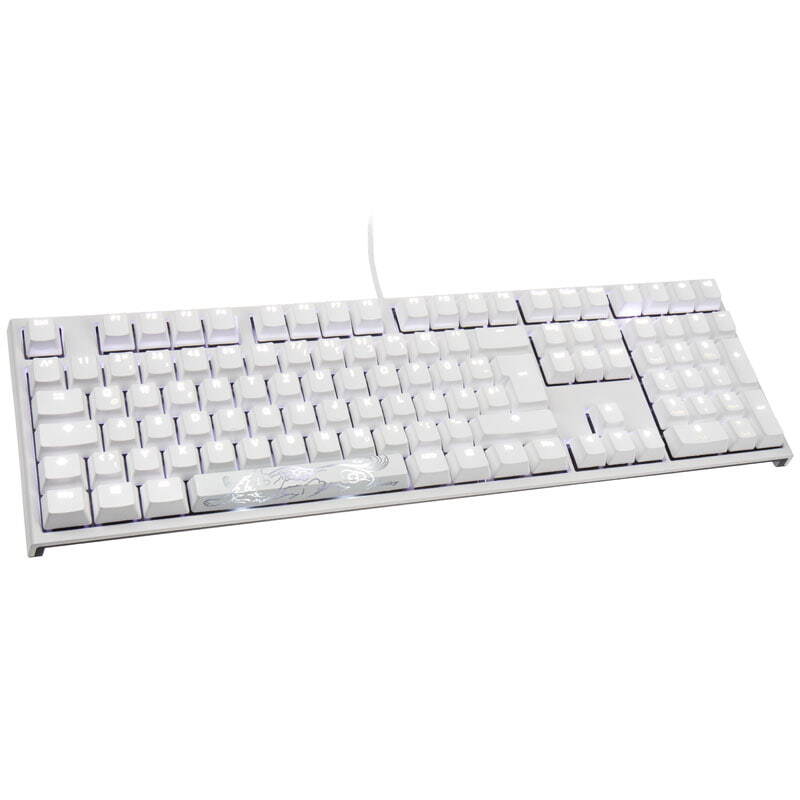 Ducky One 2 White Edition Full-size (100%) USB Interruttore DKON1808S-CDEPDWZW1