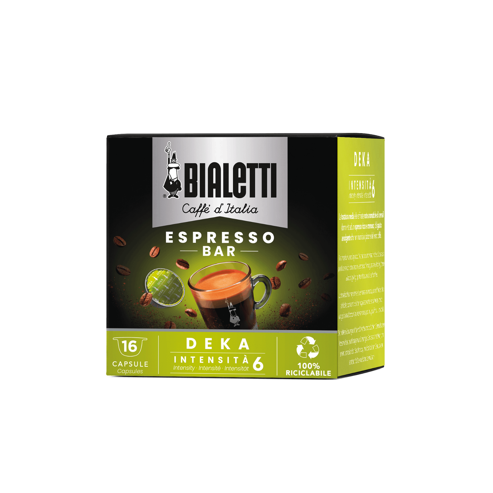 Bialetti Decaffeinato - conf. 16 Capsule