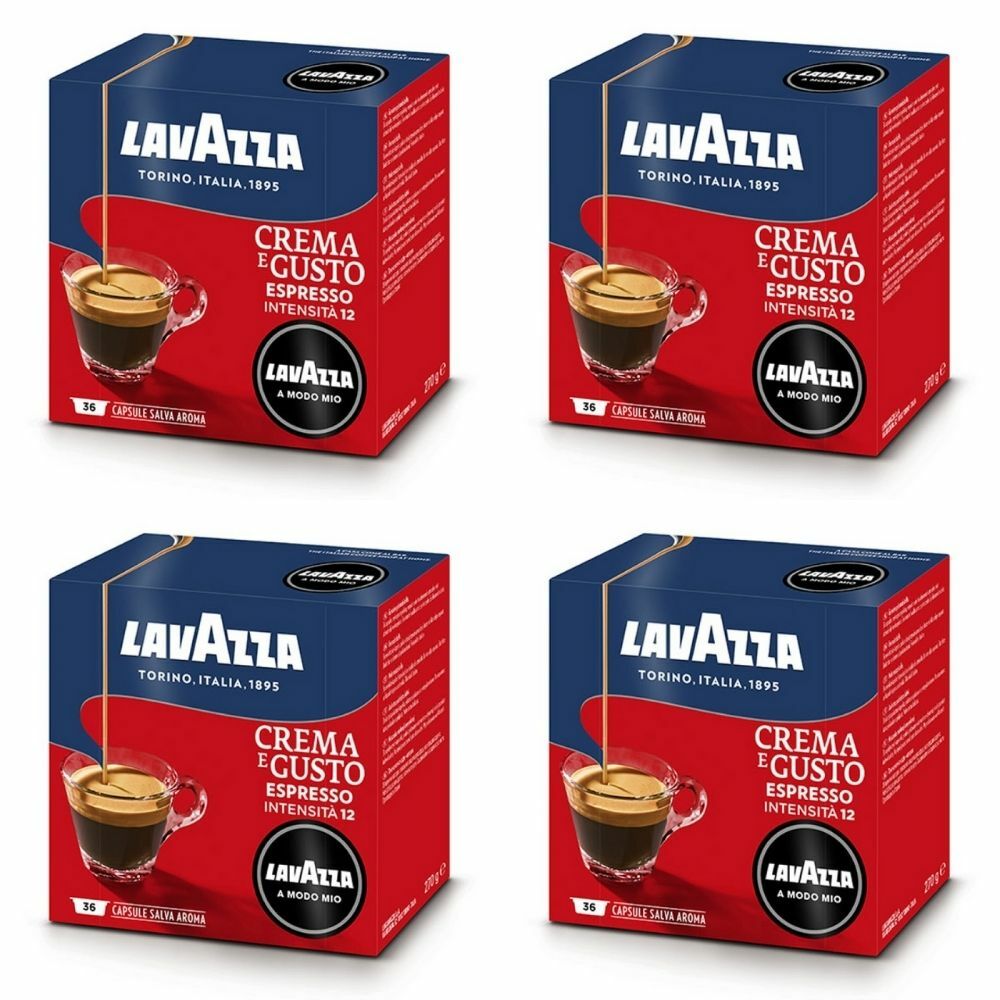 Caffe' Lavazza A Modo Mio Crema e Gusto 144 Capsule