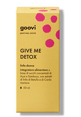 Goovi Give Me Detox Linfa Donna Integratore Alimentare 50ml
