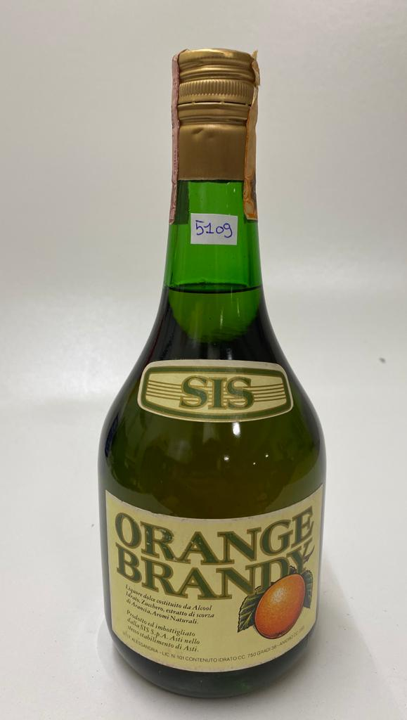 Vintage Bottle - Sis Orange Brandy 0,75 lt. 38.0° - COD. 5109