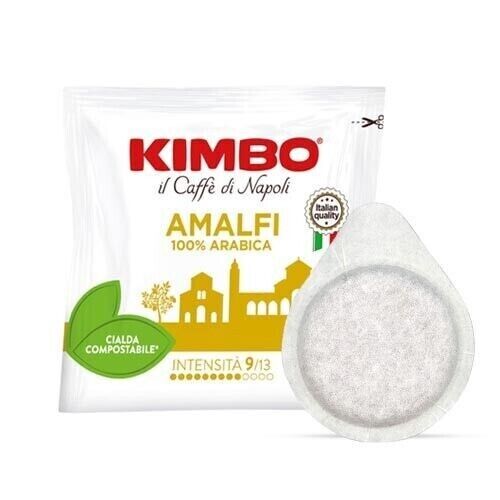 600 Cialde Carta Compostabili Caffe Kimbo Miscela Amalfi Delicato 100% Arabica