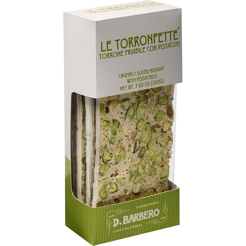 D. Barbero - Torrone "Le Torronfette" con Pistacchio 200 gr.