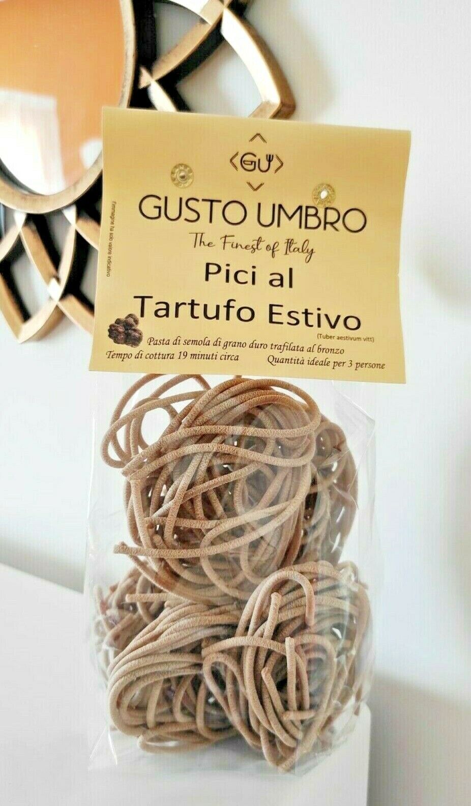 PICI al TARTUFO ESTIVO 500gr PASTA TOSCANA Lenta Essiccazione TRAFILATA BRONZO