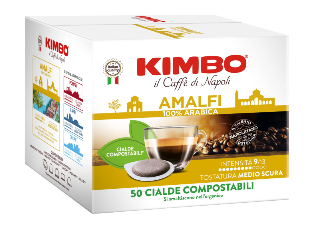 CAFFÈ KIMBO AMALFI - Box 50 CIALDE ESE44 da 7.3g