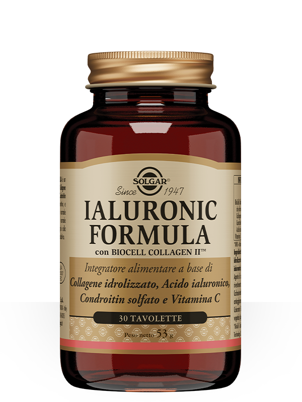 Ialuronic Formula Solgar 30 Tavolette