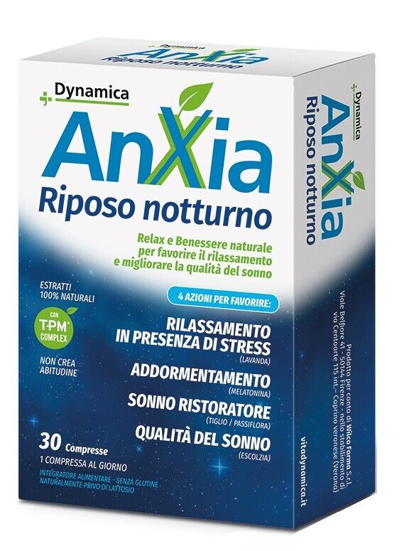 Anxia Riposo Notturno Dynamica 30 Compresse