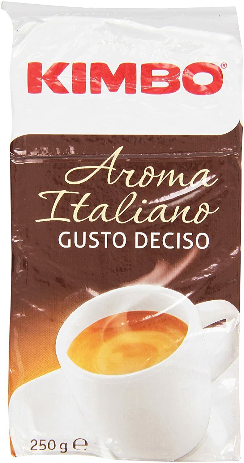KIMBO CAFFE'  MACINATO AROMA ITALIANO MISCELA DECISO  20X250GR=5 KG 7 2024