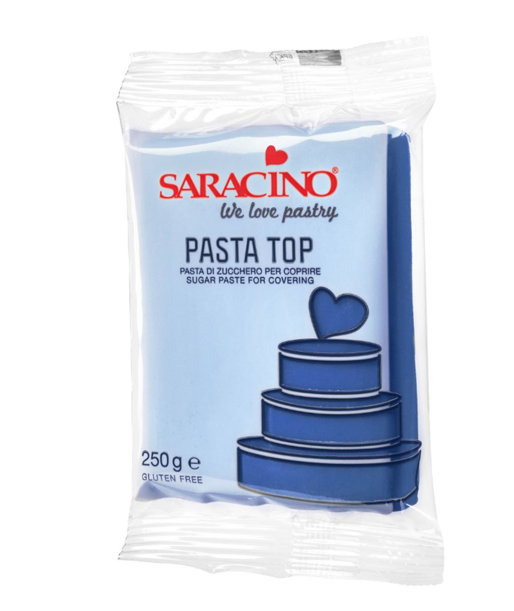 PASTA DI ZUCCHERO TOP SARACINO BLU NAVY 250 GR