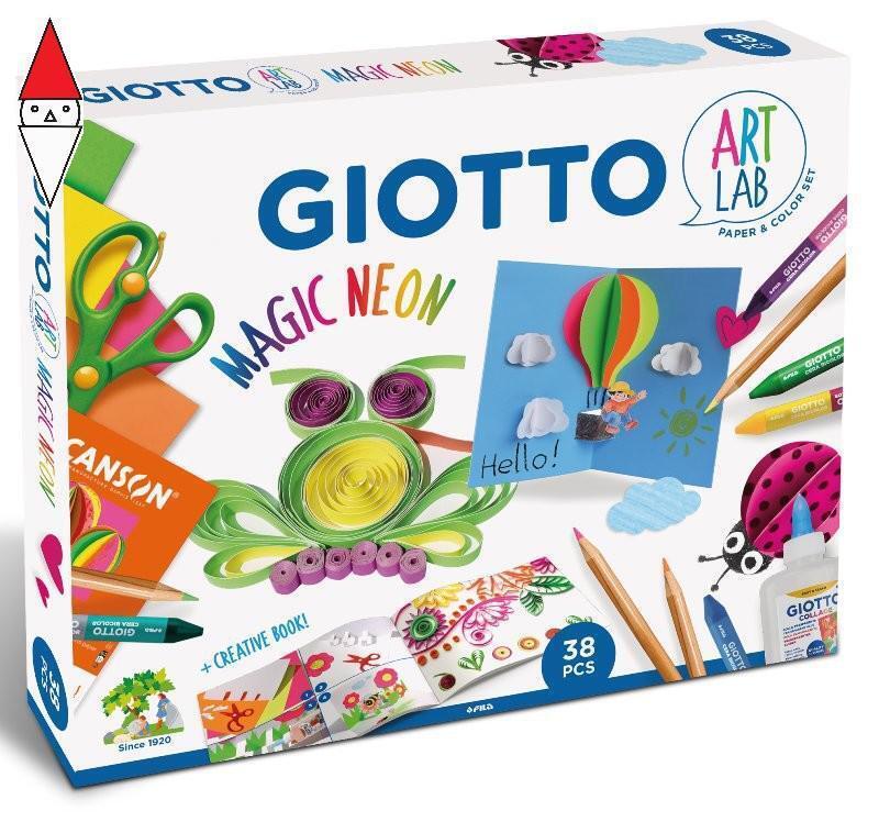 ARTICOLO DISEGNO FILA GIOTTO ART LAB MAGIC NEON