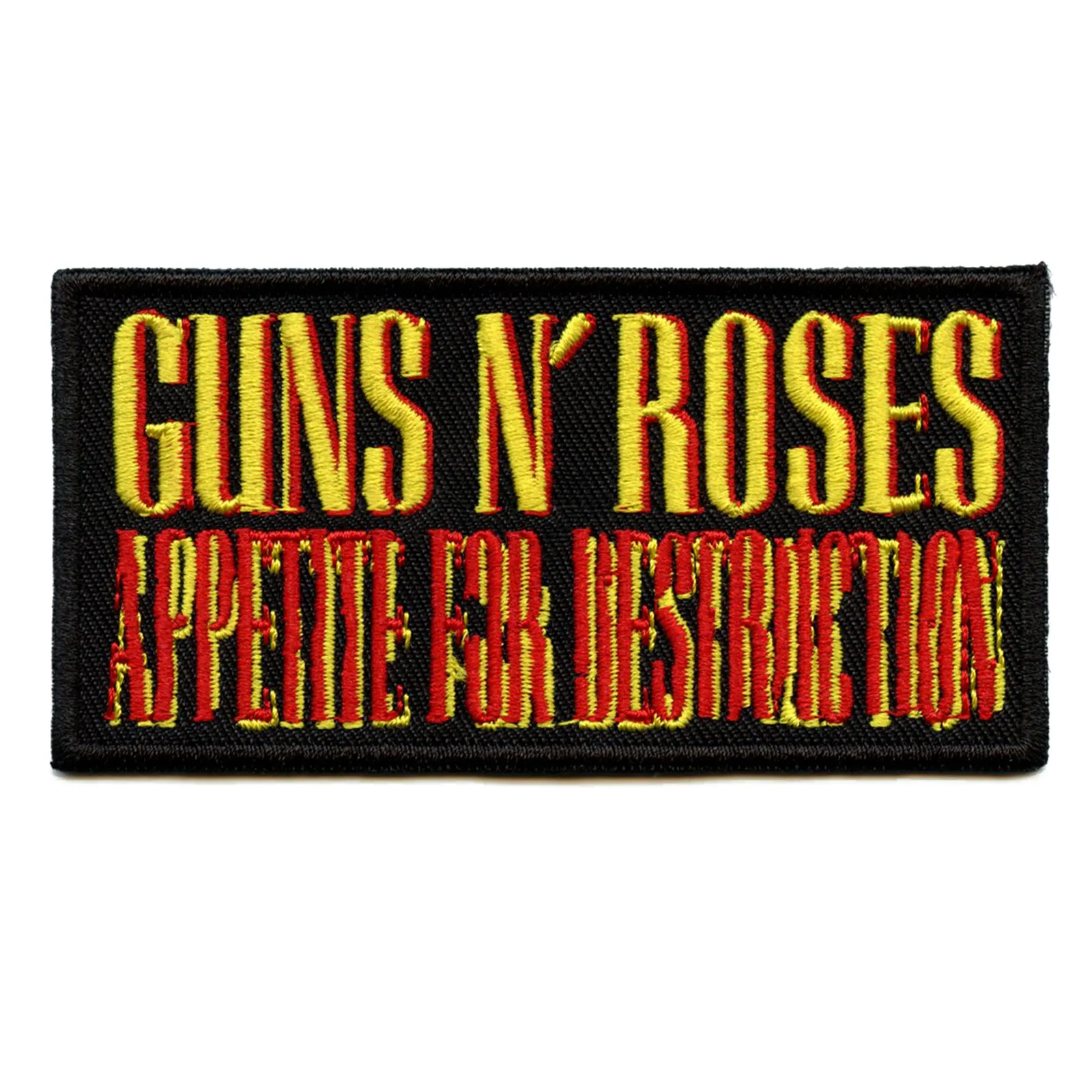 Pistole N' Rose Album Toppa Appetito Per Destruction Ricamato Ferro Su