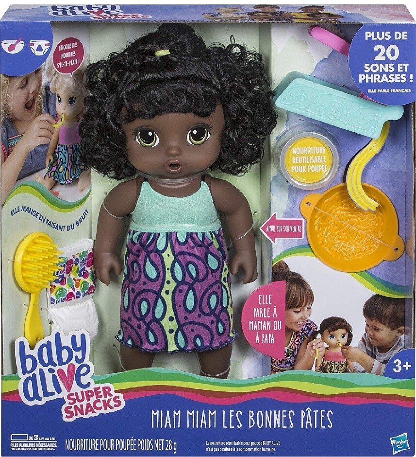HASBRO, Baby Alive - Pasta Yummy Yummy - Bambola Interattiva, ,  HASC0965