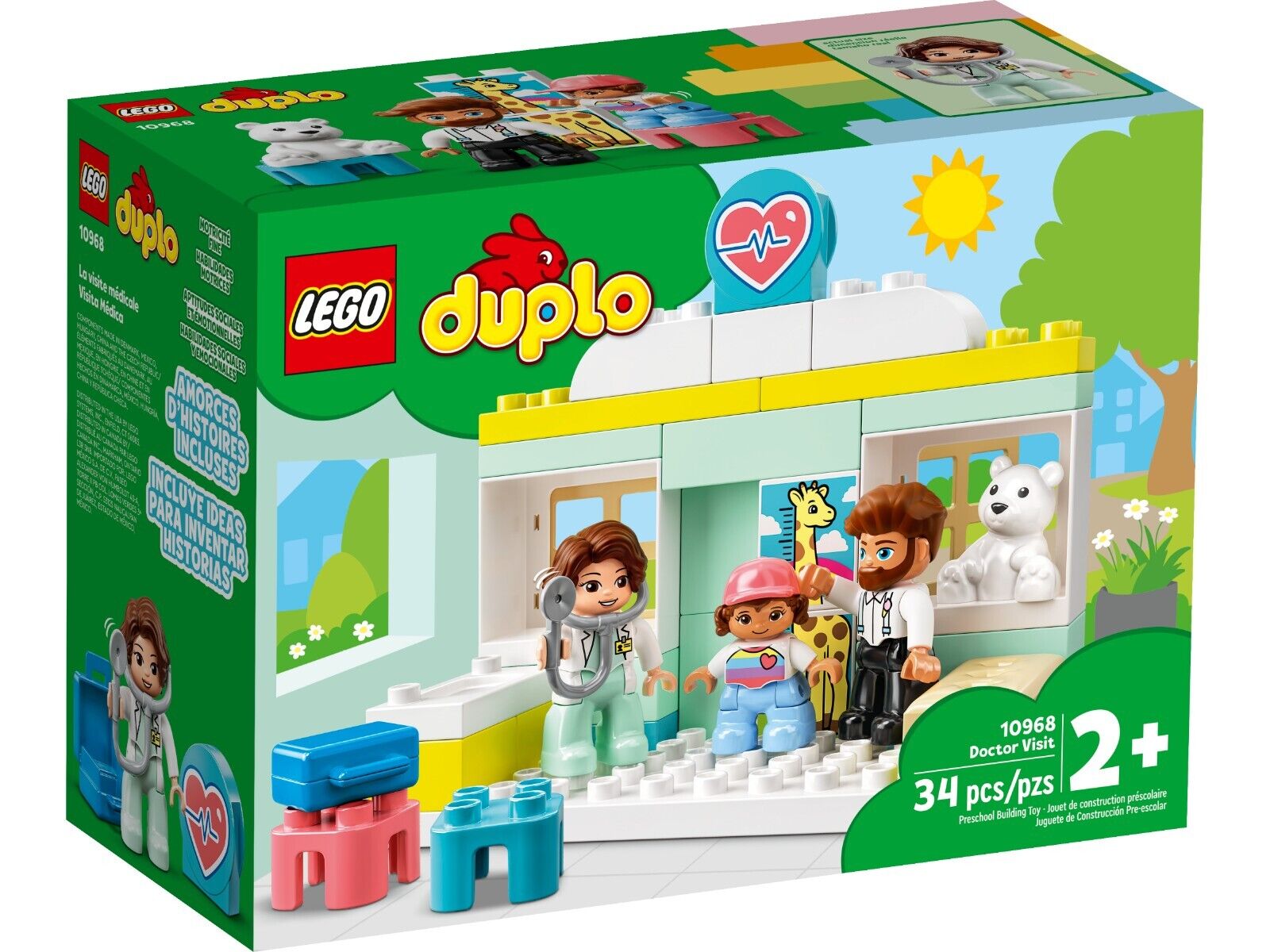 LEGO Duplo Town Visita Dal Dottore 10968 - Lego