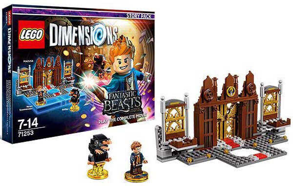 Lego DIMENSIONS Story Pack 71253 FANTASTIC BEASTS Newt Scamander NIffler - MISB