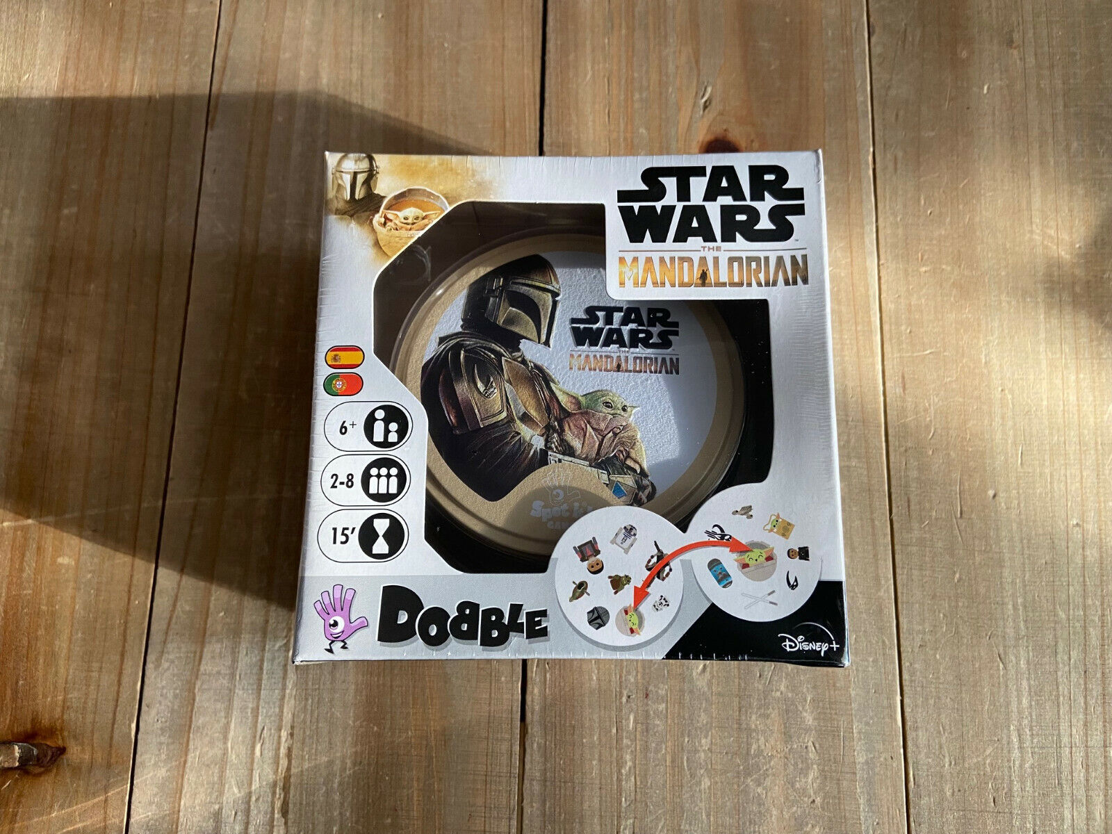 Set di Carte - Dobble Mandalorian - ZYGOMATIC - Ed. Spagnolo/Portoghese