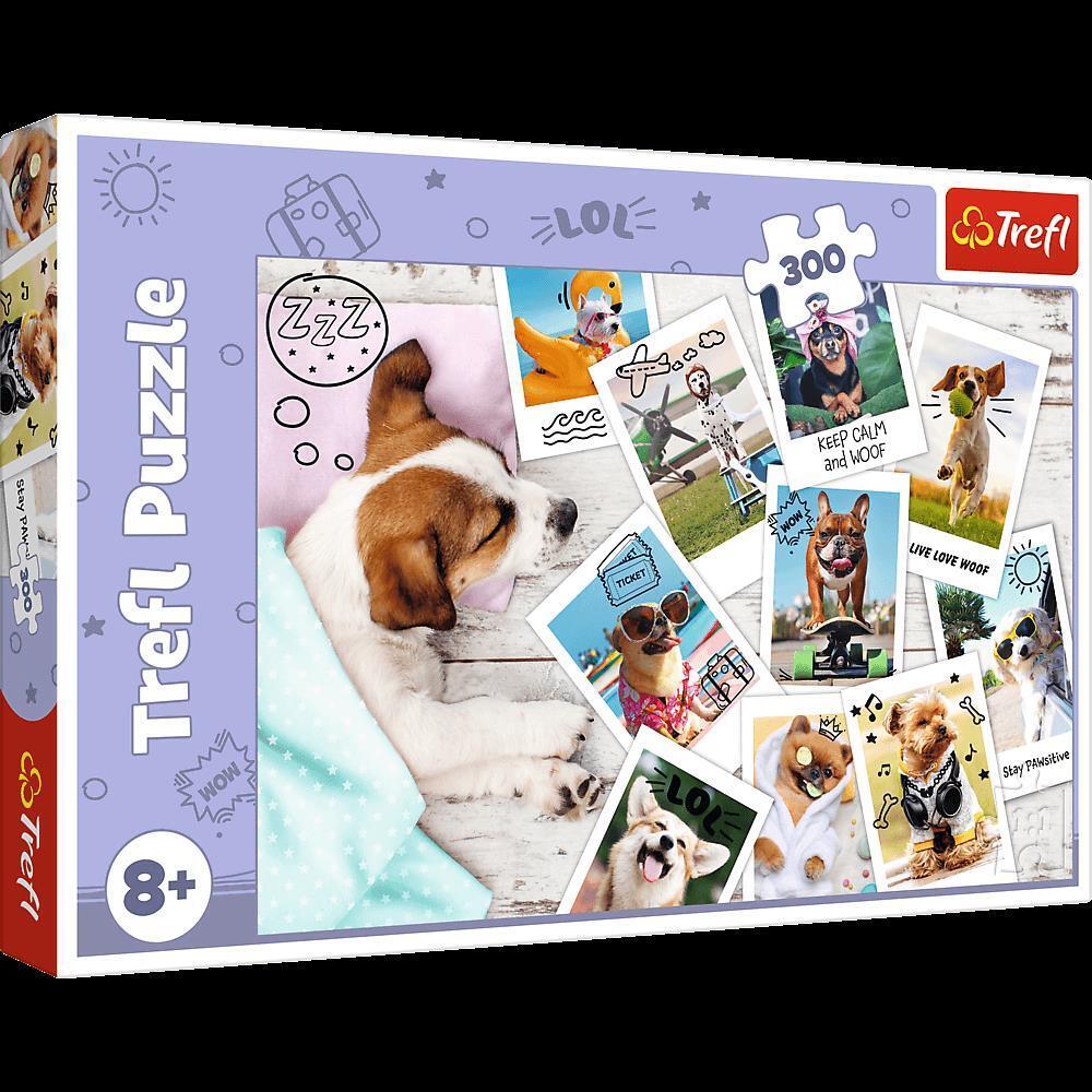 Merchandising Trefl: Puzzle - "300" - Holiday Pictures / Trefl