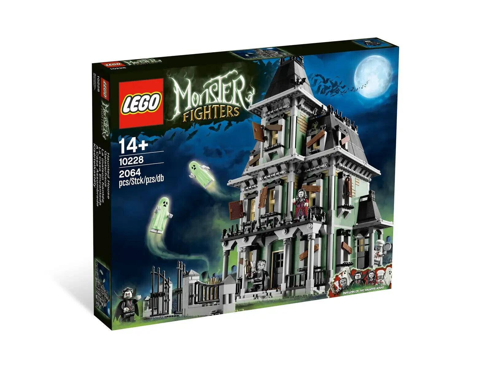 Lego 10228 Haunted House, Monster Fighters,NUOVO SIGILLATO