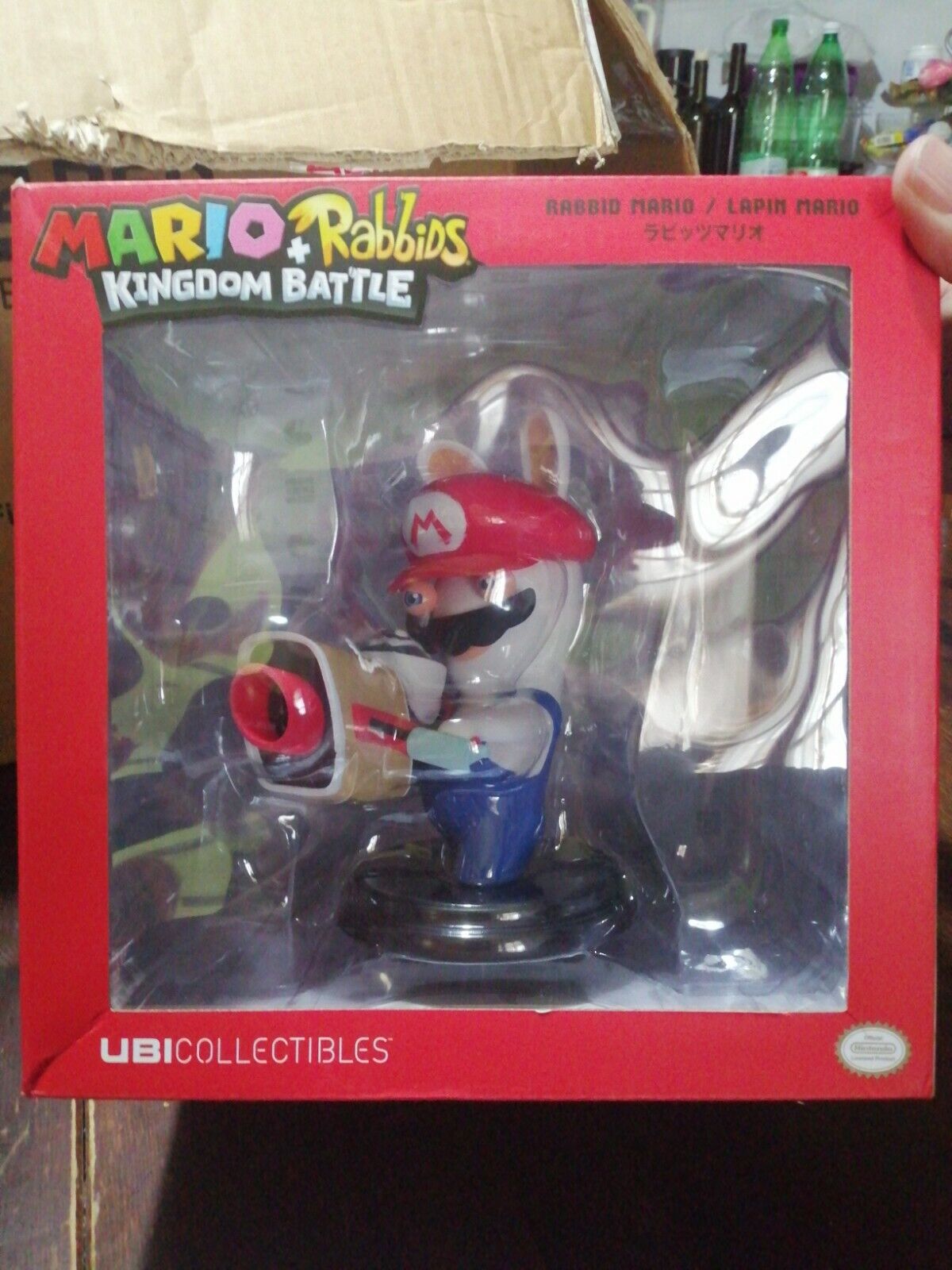 Modellino Mario +rabbids Kingdom Battle Ubicollectibles Nuovo Sigillato