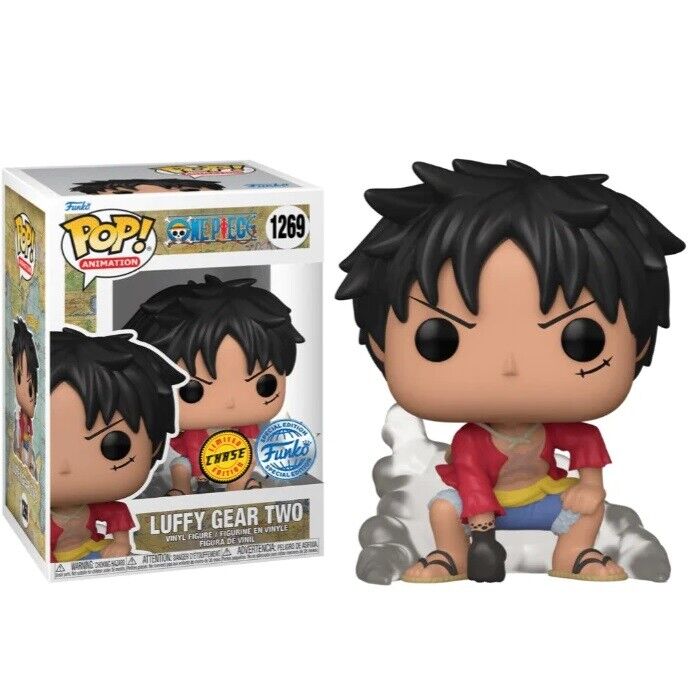 FUNKO POP ! ANIMATION - ONE PIECE (1269) LUFFY GEAR TWO (CHASE) SPECIAL EDITION