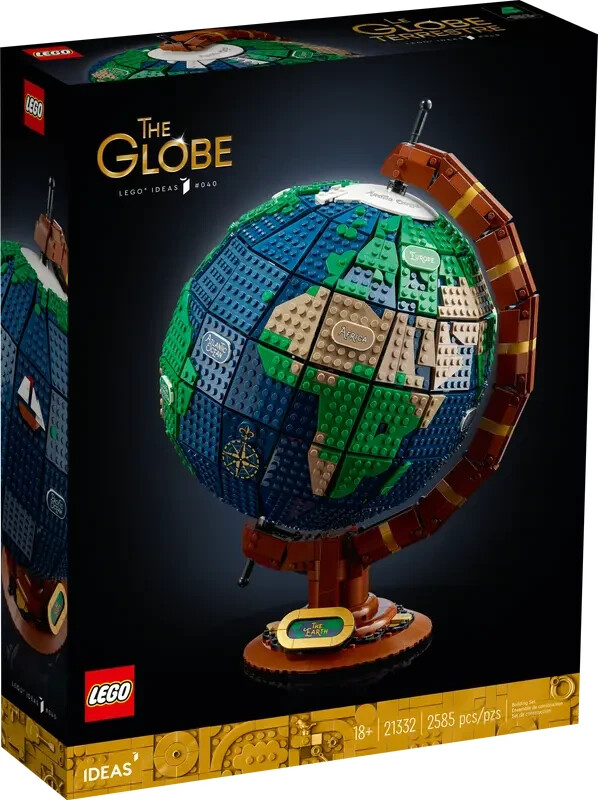 LEGO Ideas 21332 Il Mappamondo NUOVO NEW