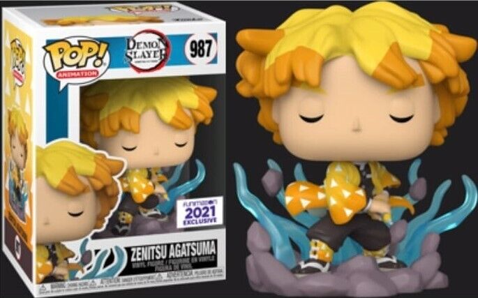 Merchandising Demon Slayer: Funko Pop! Animation - Zenitsu Agatsuma (Vinyl Figur