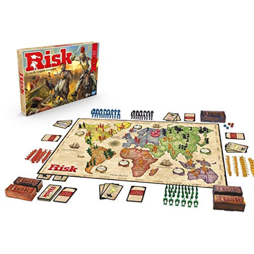 (TG. L) Hasbro Gaming Gioco Risk con drago, compatibile con Alexa di Amazon, gio