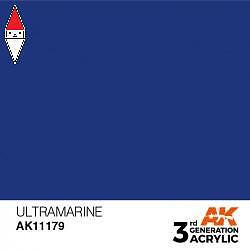 ACRILICO MODELLISMO AK INTERACTIVE ULTRAMARINE 17ML