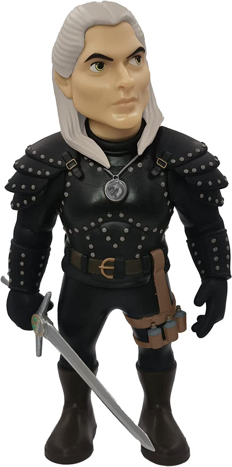 MINIX The Witcher Geralt Of Riva 5 Inch Pvc Statue MINIX