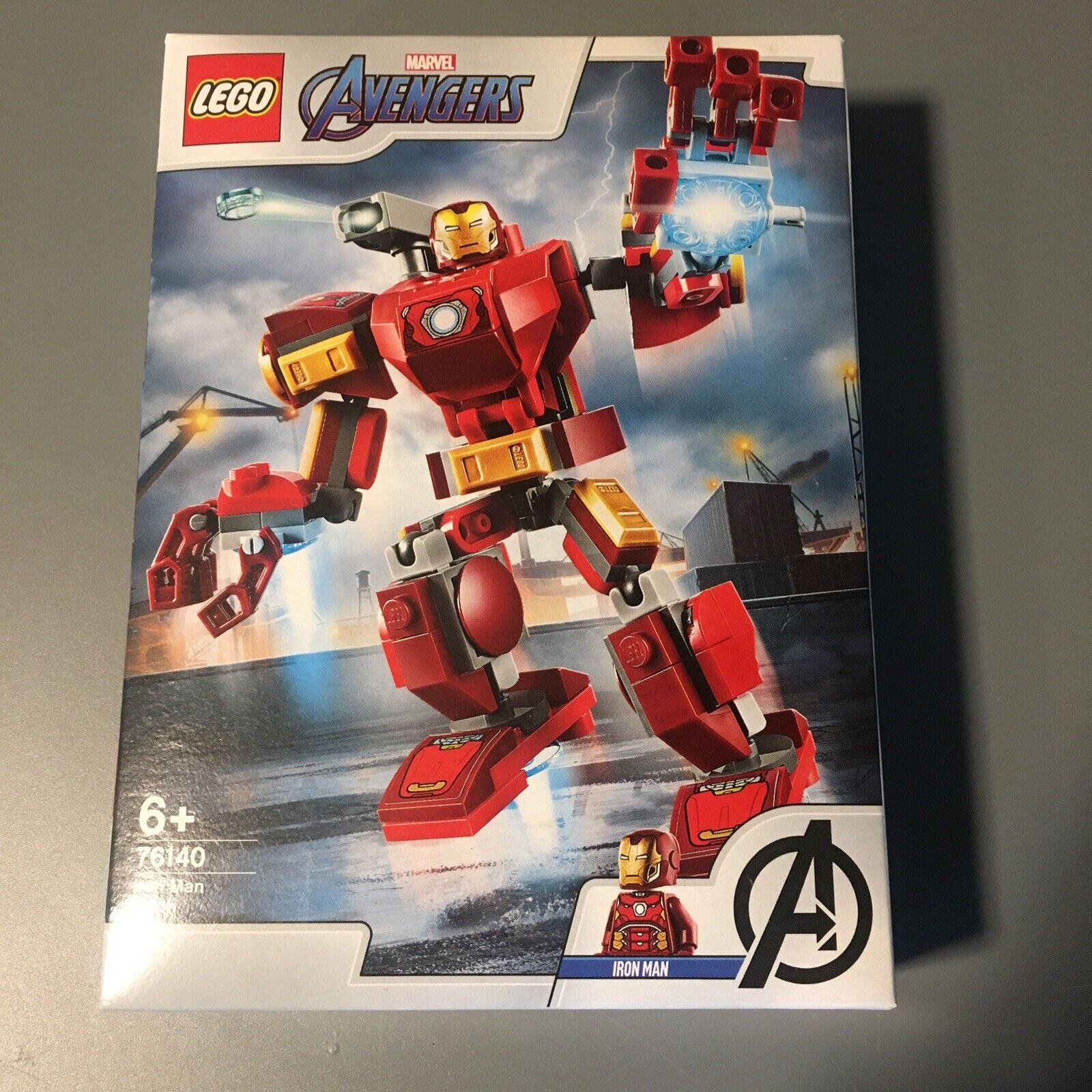 Set di Costruzioni LEGO Super Heroes Avengers, Iron Man Mech con Action figure
