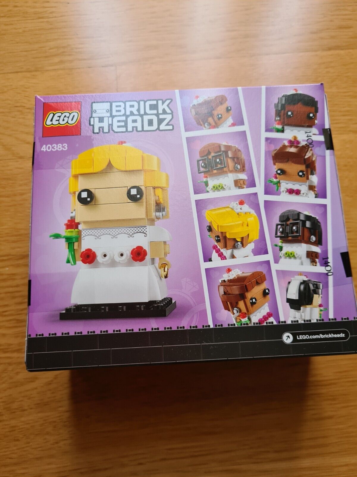 LEGO 40383 + 40384 BrickHeadz lotto coppia Futuro Sposo Sposa nuovi Wedding