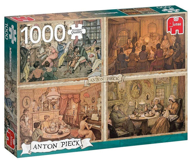 Puzzle 1000 PC Pieck Rozrywka w domu G3