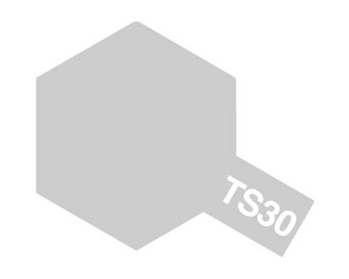 Tamiya 85030 Synthetic Spray TS30 Silver Leaf (100ml) modellismo