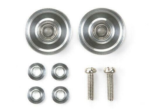 Tamiya 15437 Mini 4wd 13mm Aluminum Ball-Race Rollers (Ringless)