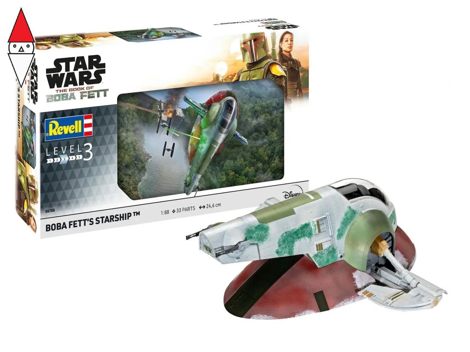 REVELL 1/88 THE BOOK OF BOBA FETT  BOBA FETT S STARSHIP
