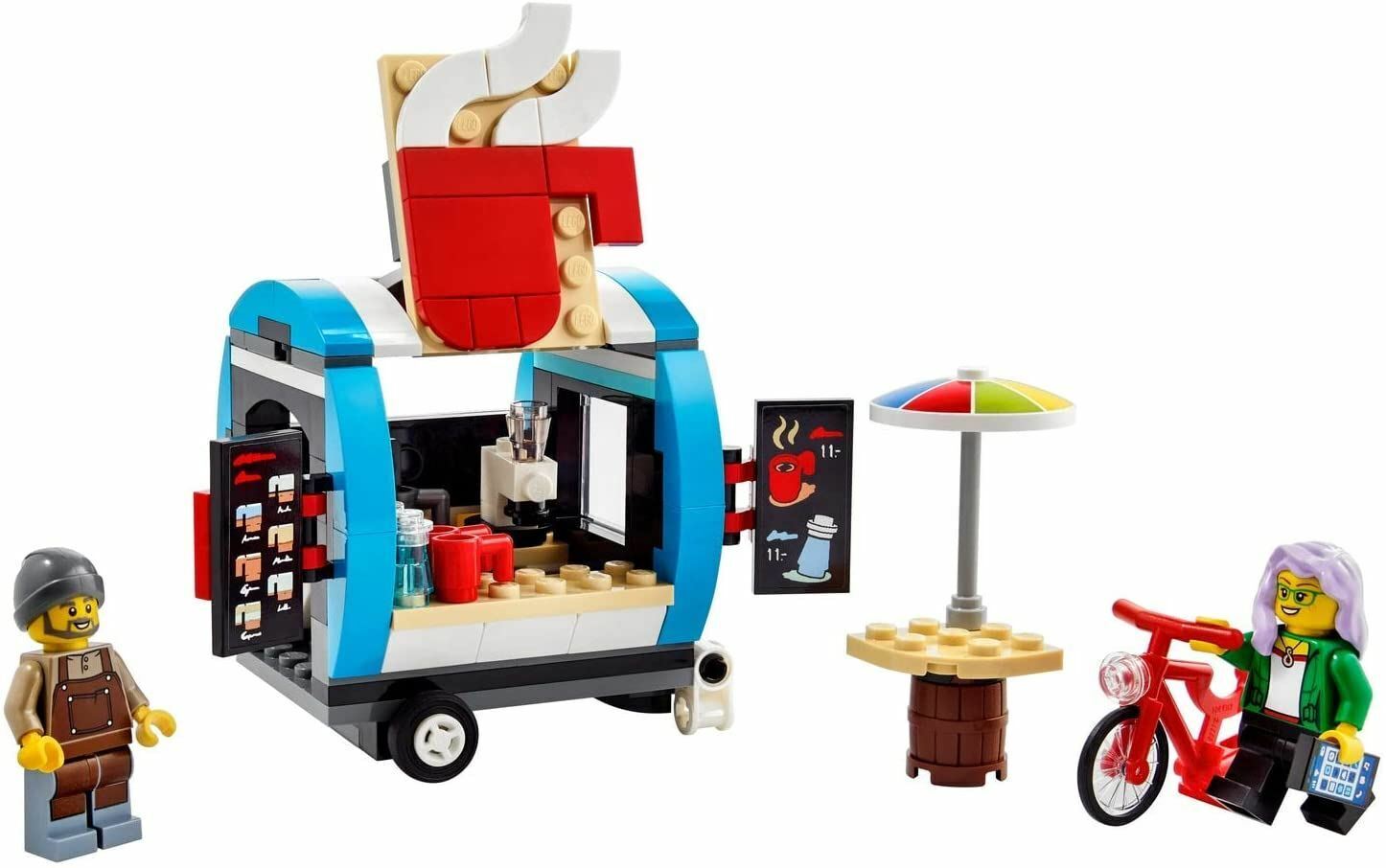 Creatore LEGO Poliestere Set 40488 Caffè Cart Promo Raro da Collezione LEGO Set