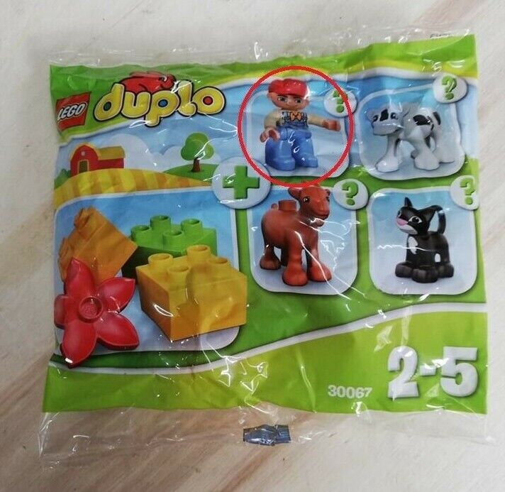 LEGO 30067 DUPLO BUSTINA SINGOLA PERSONAGGIO UMANO