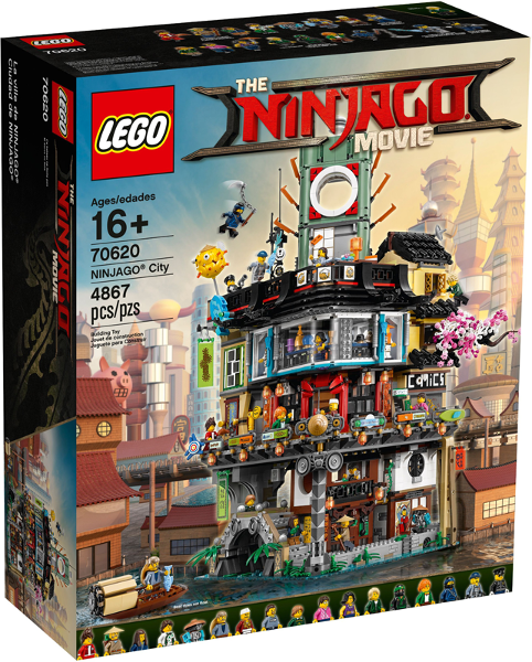 MOLTO RARO! LEGO 70620 Ninjago City - La città di Ninjago *NUOVO & Sigillato*