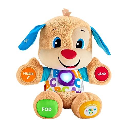 Fisher Price - Lach & Leren - Smart hundehvalp (Dansk) (FPM62)