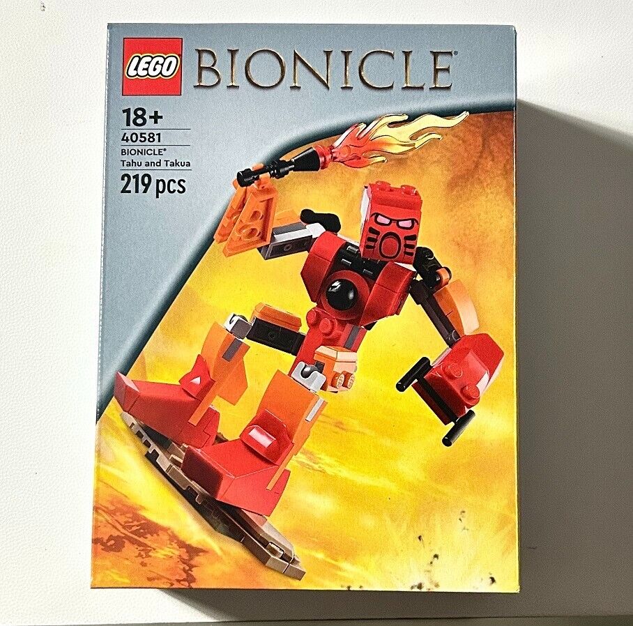 LEGO Bionicle 40581 Tahu and Takua - 🔝 NEW MISB RARE RETIRED 🔝