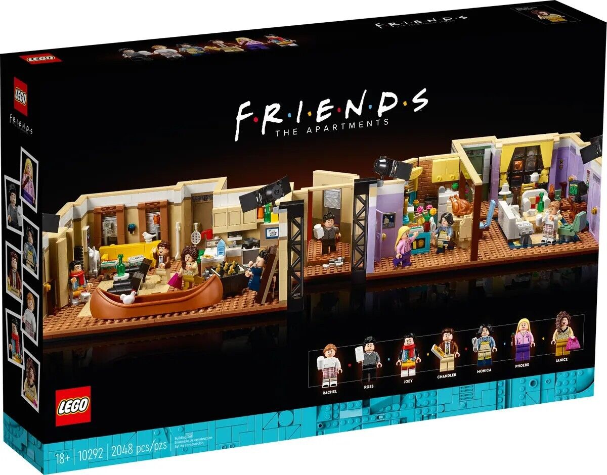 LEGO Icons 10292 Gli Appartamenti di FRIENDS Nuovo Sigillato Creator Expert NEW