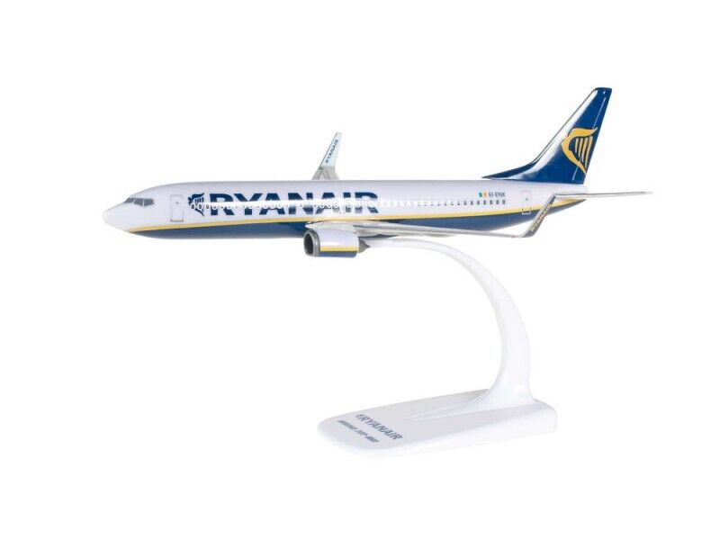 Herpa Snap-Fit 1/200 Ryanair Boeing 737-800