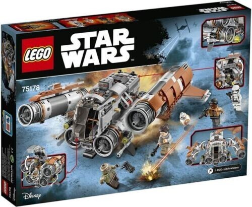 LEGO STAR WARS JAKKU QUADJUMPER FUORI PRODUZIONE ETA' 8-14  PEZZI 457  ART 75178