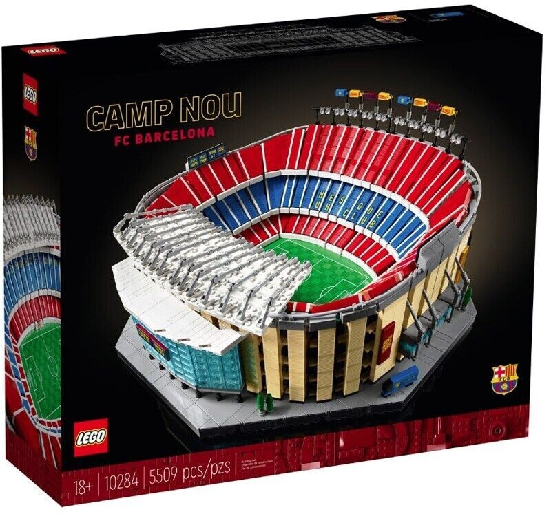 LEGO 10284 CAMP NOU FC BARCELLONA - MISB NUOVO RITIRATO - NEW SEALED - RETIRED
