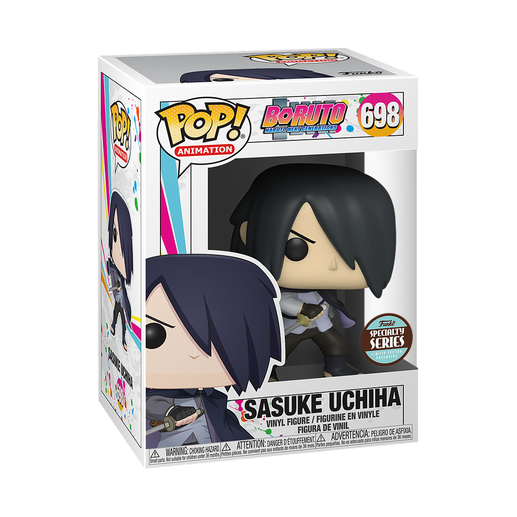 Boruto Naruto Next Generations Sasuke Uchiha w/ Cape (no Arm) POP Animation #698